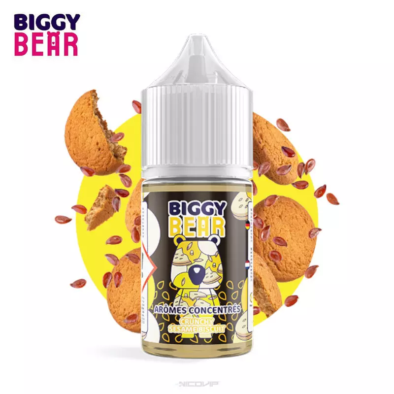 Arôme Crunchy Sésame Biscuit Biggy Bear 30ml 6667