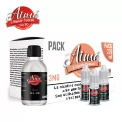 Pack base nicotinée 50/50 Aimé 200ml
