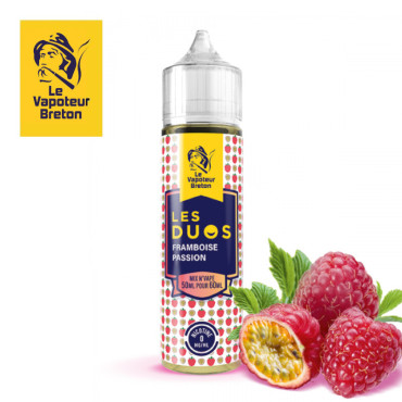 E liquide Le Vapoteur Breton Framboise Passion 50ml