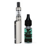 Kit CBD Q16 pro Justfog + Amnesia Marie Jeanne 10ml - Argent