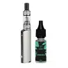 Kit CBD Q16 pro Justfog + Amnesia Marie Jeanne 10ml - Argent