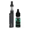 Kit CBD Q16 pro Justfog + Amnesia Marie Jeanne 10ml - Noir