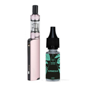 Kit CBD Q16 Justfog + Amnesia Marie Jeanne 10ml