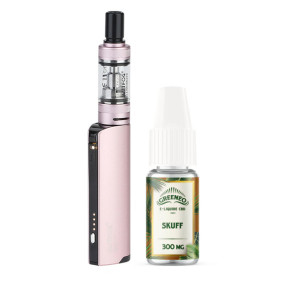 Kit CBD Q16 Pro Justfog + Skuff Greeneo 10ml Black