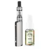 Kit CBD Q16 Pro Justfog + Skuff Greeneo 10ml - Argent