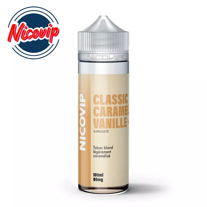Classic Caramel Vanille Nicovip 100ml - 6 mg