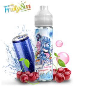 Energy Drink Bubble Gum Cerise Fraiche Saphir Edition Fruity Sun Secret's Lab 50ml