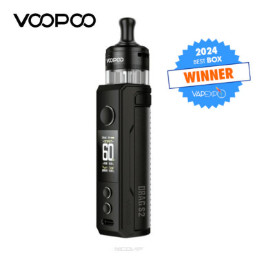 Kit Drag S2 PnP X 2500mAh Voopoo - Spray Black Kit Drag S2 PnP X 2500mAh Voopoo - Spray Black