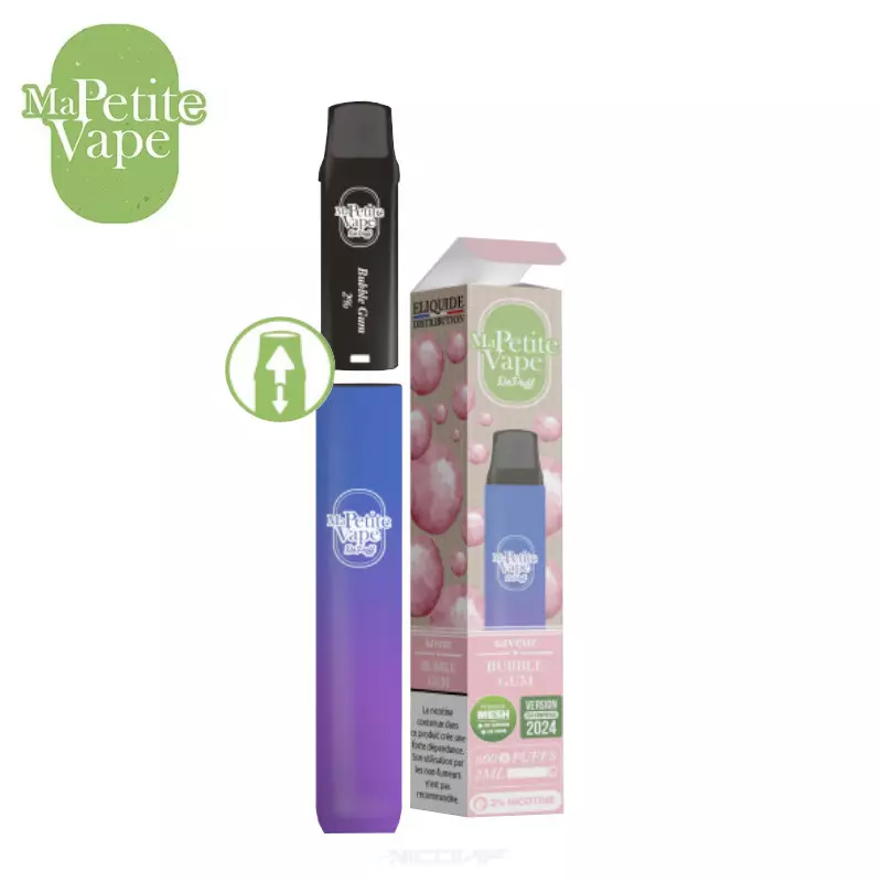 Kit Puff RePuff Bubble Gum Ma Petite Vape 6929