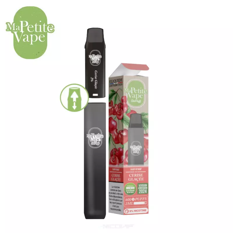 Kit Puff RePuff Cerise Glacée Ma Petite Vape 6933
