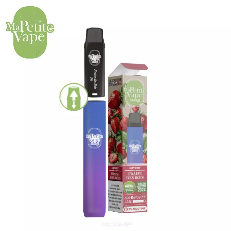 Kit Puff RePuff Fraise des Bois Ma Petite Vape 6937