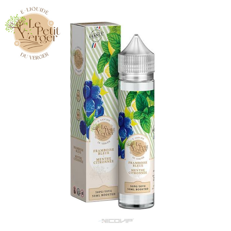 Framboise Bleue Menthe Citronnée Le Petit Verger 50ml 7007