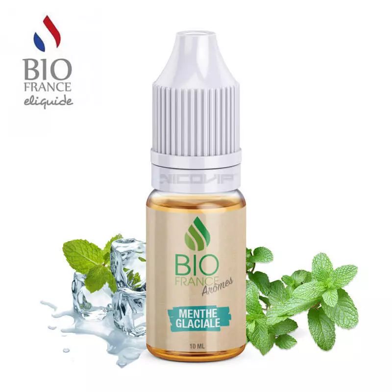 Arôme Menthe Glaciale Bio France E-liquide 10ml 3117