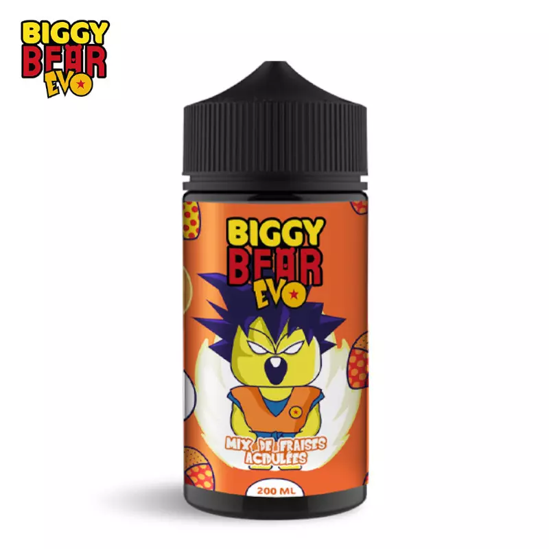 Mix de Fraises Acidulées Biggy Bear EVO 200ml 7020