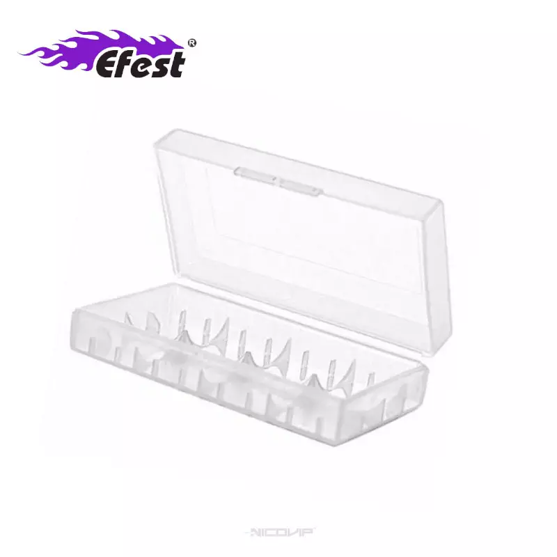 Boîte de rangement double accus 18650 Efest 7054