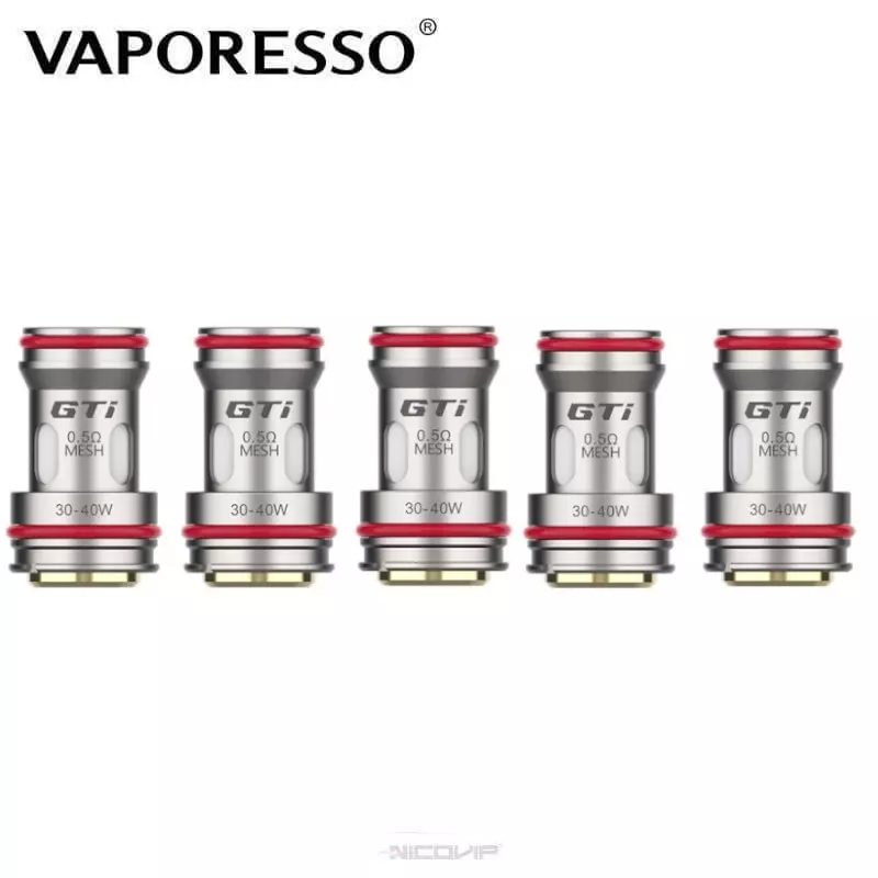 5 Résistances GTi Mesh Vaporesso - 0.5 Ohm