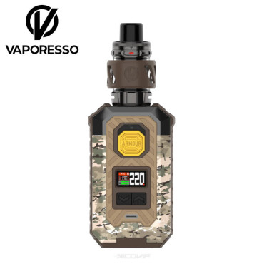 Kit Armour Max 220W Vaporesso - Camo Brown Kit Armour Max 220W Vaporesso - Camo Brown
