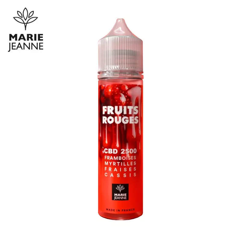 Eliquide CBD Fruits Rouges Marie Jeanne 50ml 7128 (J 34B)