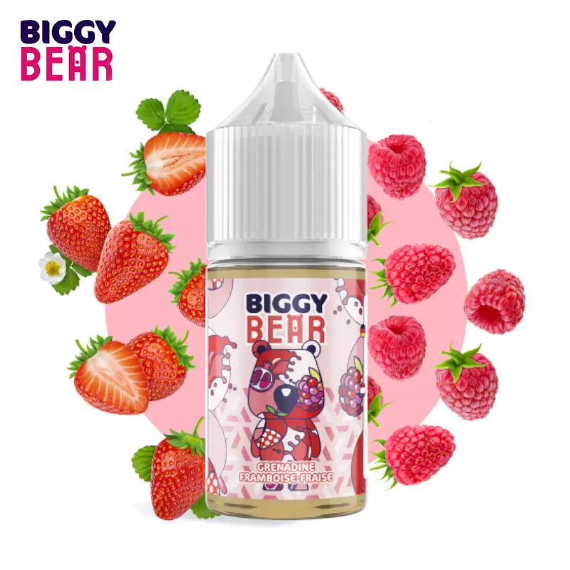 Arôme Grenadine Framboise Fraise Biggy Bear 30ml 7150