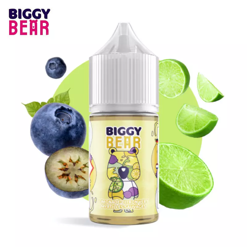 Arôme Limonade Citron Vert Myrtilles Biggy Bear 30ml 7152