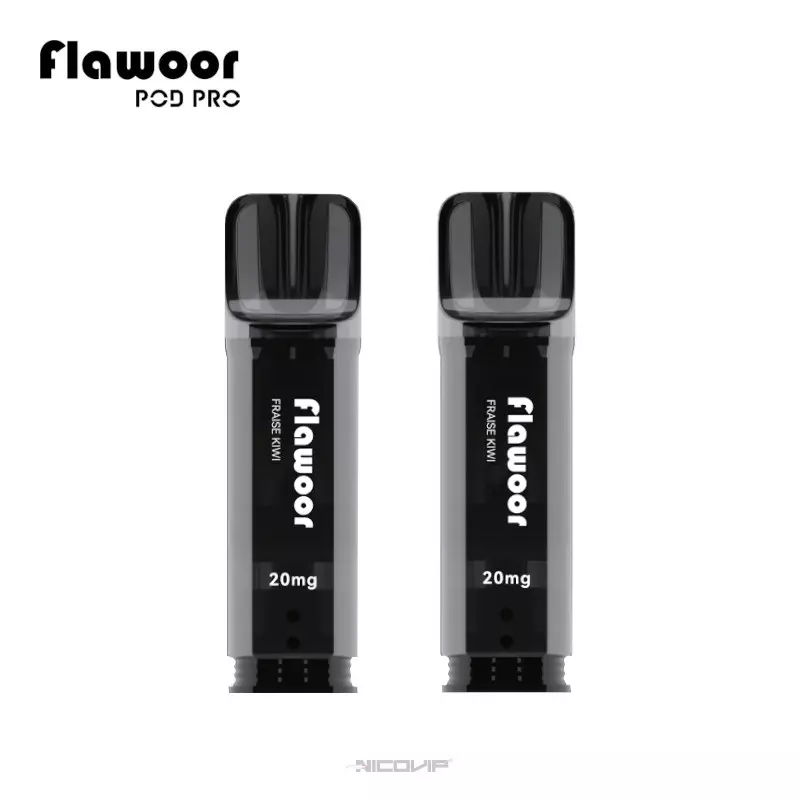 2 Recharges Puff Fraise Kiwi Flawoor Pod Pro 7175