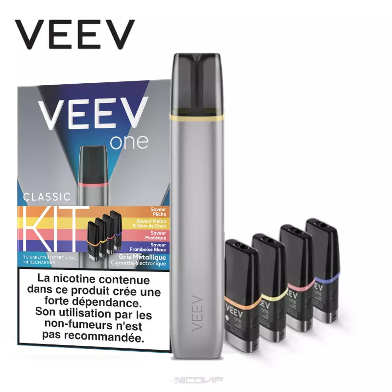 Kit Puff Saveurs Fruitées 1,8% Veev One 7183
