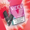 2 Recharges Puff Mauve Myrtille et Fraise Veev One 7186