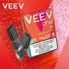 2 Recharges Puff Red Fruit du Dragon et Fraise Veev One 7187