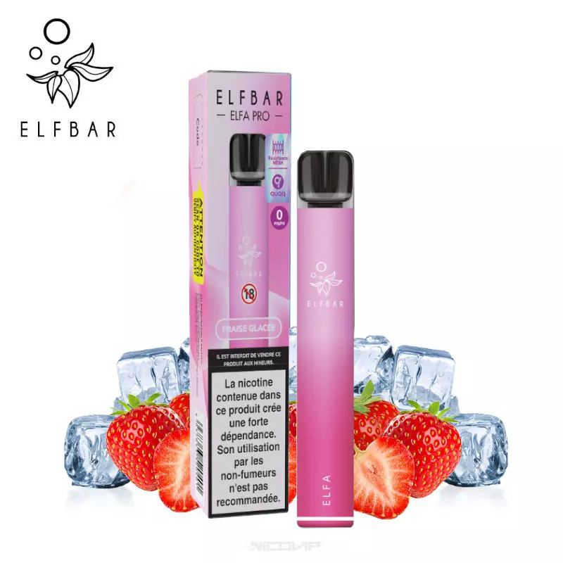 Kit Elfa Pro Fraise Glacée Elfbar view 9