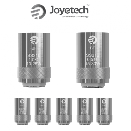 5 Resistances BF SS316 Joyetech 5 Resistances BF SS316 Joyetech