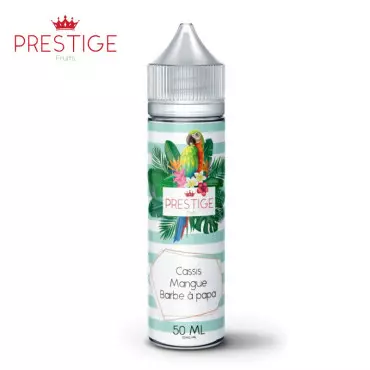 E liquide 50ml Cassis Mangue Barbe  Papa Prestige Fruits - Nicovip