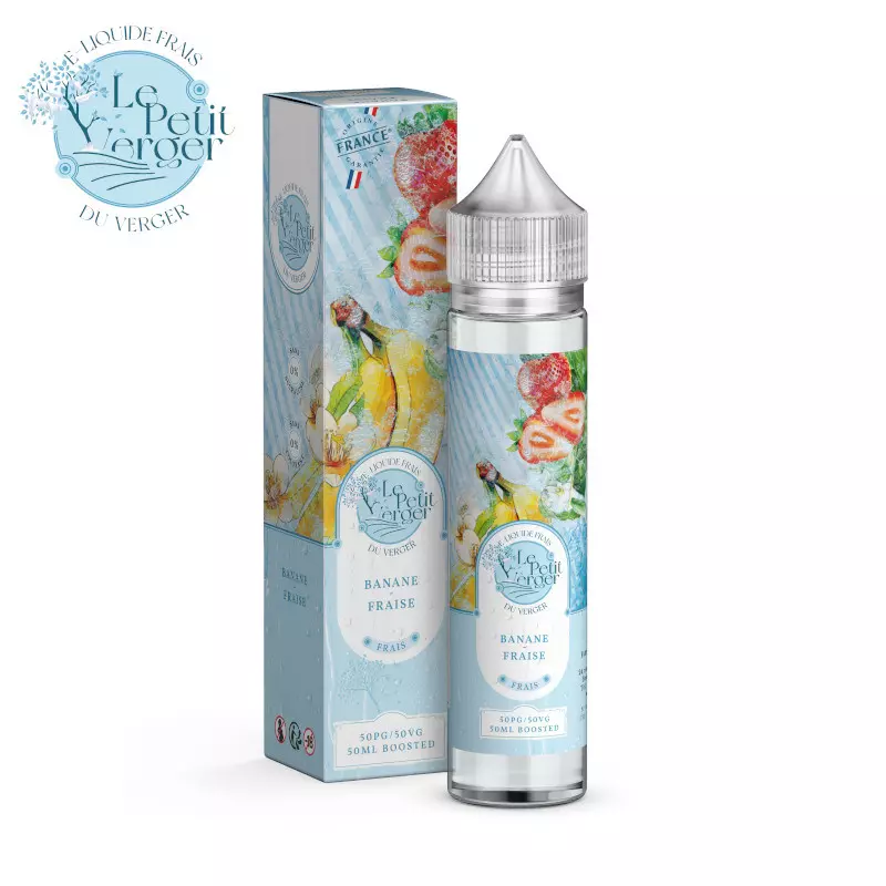Banane Fraise Le Petit Verger Frais 50ml 7278