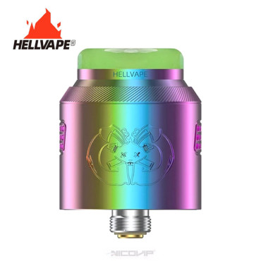 Drop Dead 2 RDA 24mm Hellvape - Rainbow Drop Dead 2 RDA 24mm Hellvape - Rainbow