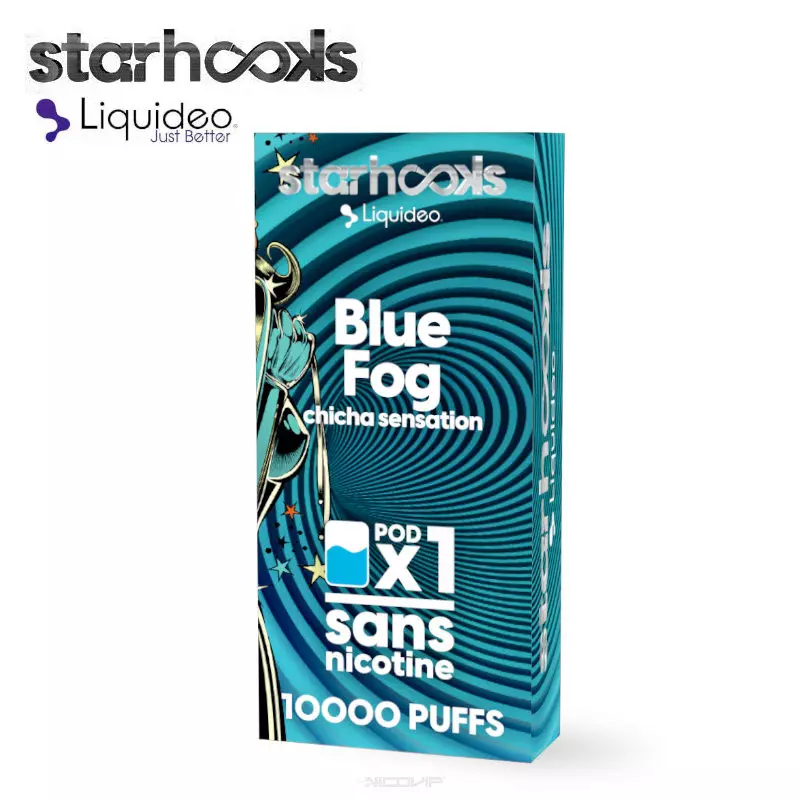 Cartouche Pod Blue Fog Starhooks Liquideo 10ml 7329