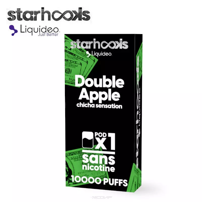 Cartouche Pod Double Apple Starhooks Liquideo 10ml 7331