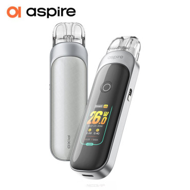 Kit Pod Pixo 1100mAh Aspire - Gun Metal Kit Pod Pixo 1100mAh Aspire - Gun Metal