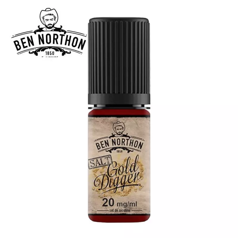 E liquide Gold Digger Salt Ben Northon 10ml 7385
