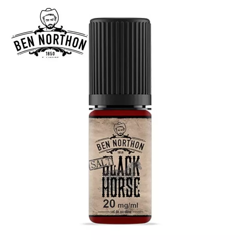 E liquide Black Horse Salt Ben Northon 10ml 7387