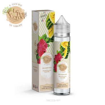 Framboise Pastèque Jaune Le Petit Verger 50ml 7398 Framboise Pastèque Jaune Le Petit Verger 50ml 7398