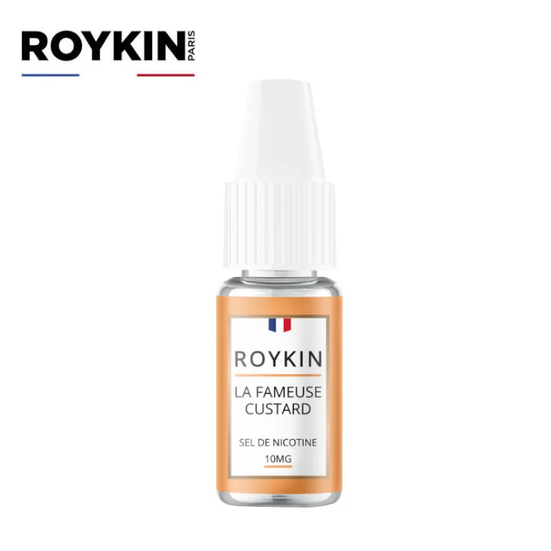 La Fameuse Custard Sel de Nicotine Roykin 10ml 7413