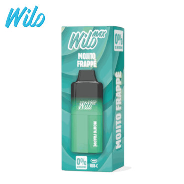 Kit Puff + Pod + Fiole Mojito Frappé Wilo Max 12ml - 20 mg Kit Puff + Pod + Fiole Mojito Frappé Wilo Max 12ml - 20 mg
