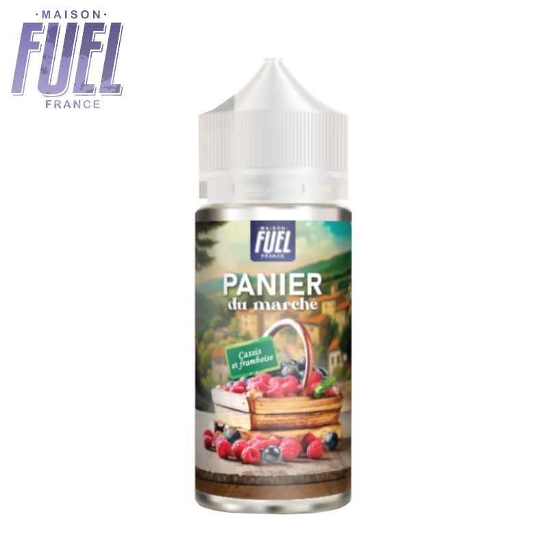 Cassis et Framboise Panier du Marché Maison Fuel 100ml 7463