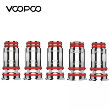 Pack 5 Résistances PnP-X Voopoo - 0.45 Ohm Pack 5 Résistances PnP-X Voopoo - 0.45 Ohm
