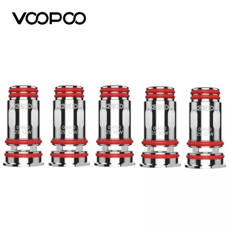 Pack 5 Résistances PnP-X Voopoo - 0.45 Ohm