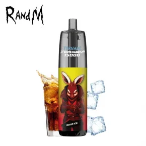 Kit Puff Tornado 15000 Cola Ice White Rabbit Randm 7488