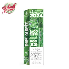 2 Recharges Pom' Glacée Wpuff 2.0 Liquideo 7490