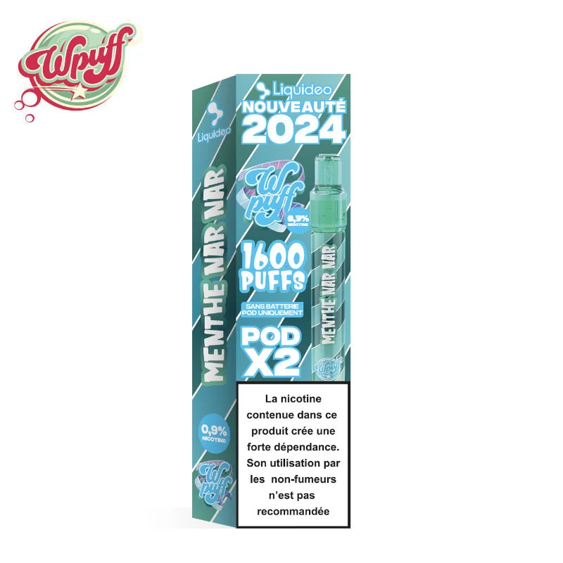 2 Recharges Menthe Nar Nar Wpuff 2.0 Liquideo 7513