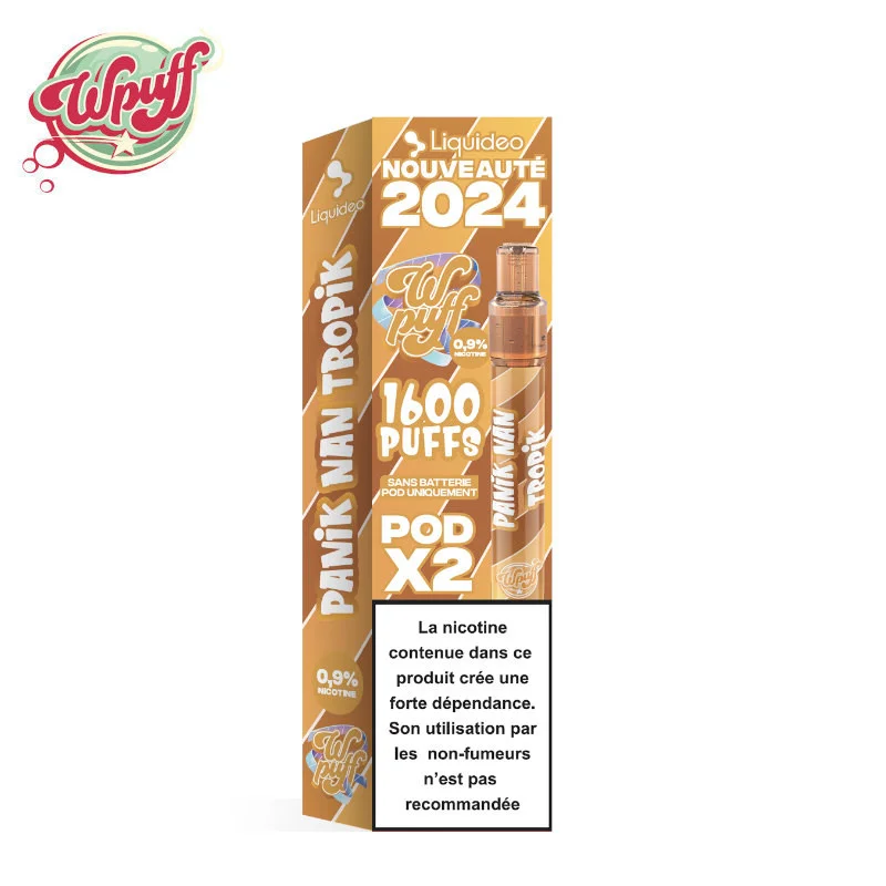 2 Recharges Panik Nan Tropic Wpuff 2.0 Liquideo 7514