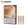 3 Recharges Nexi One Classic Noisette 1,2ml Aspire - 20 mg