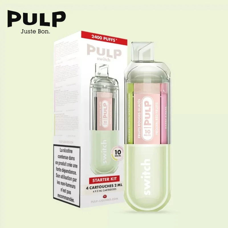 Kit Puff Switch Starter Kit Vert Pulp 7533